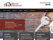 Tablet Screenshot of fbmproperty.com